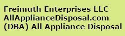 All appliance disposal company logo