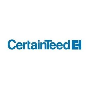 CertainTeed logo in blue text with a blue square and