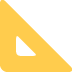 Yellow warning triangle with a white exclamation mark on a dark background