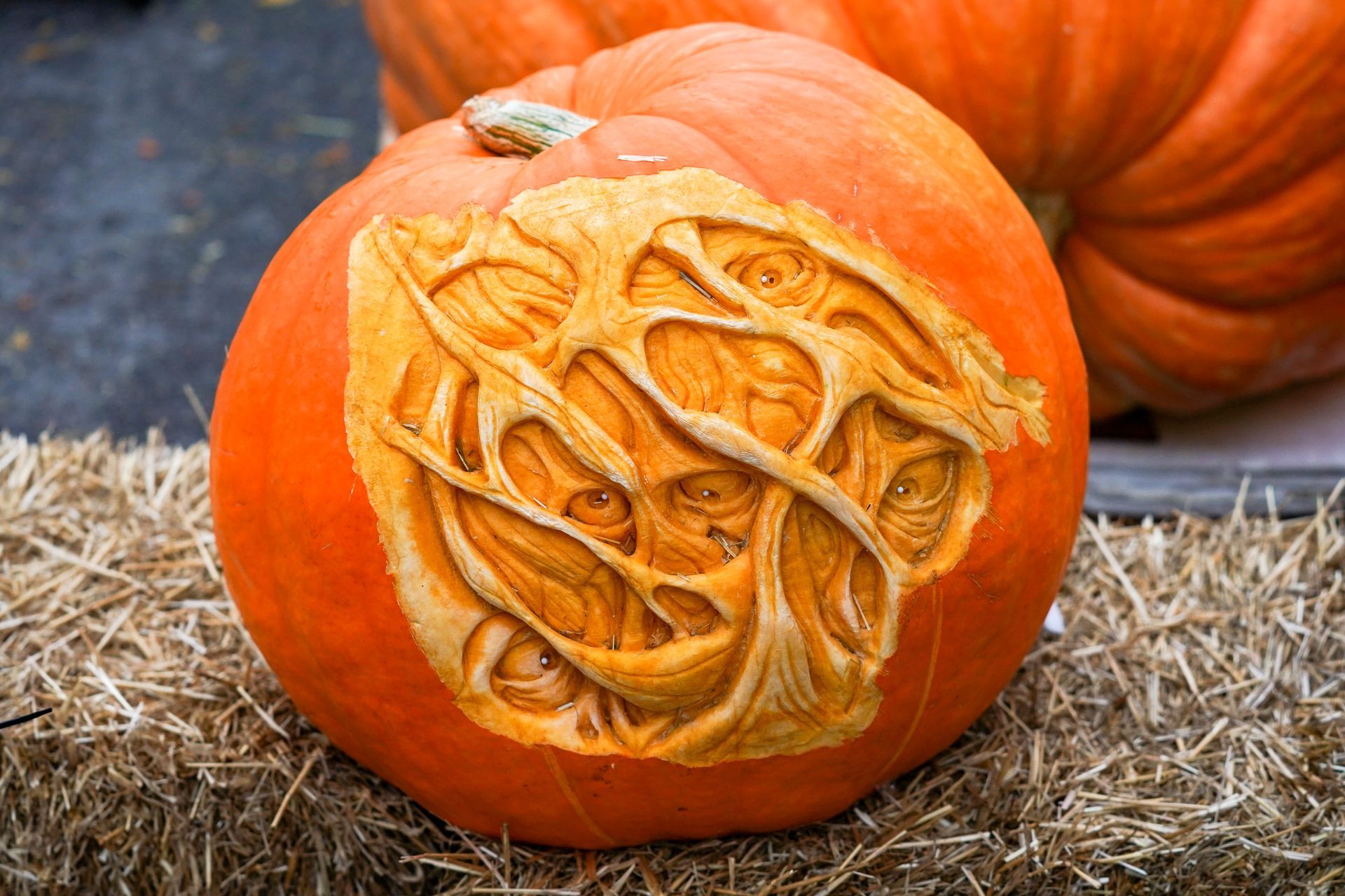 carved pumpkin