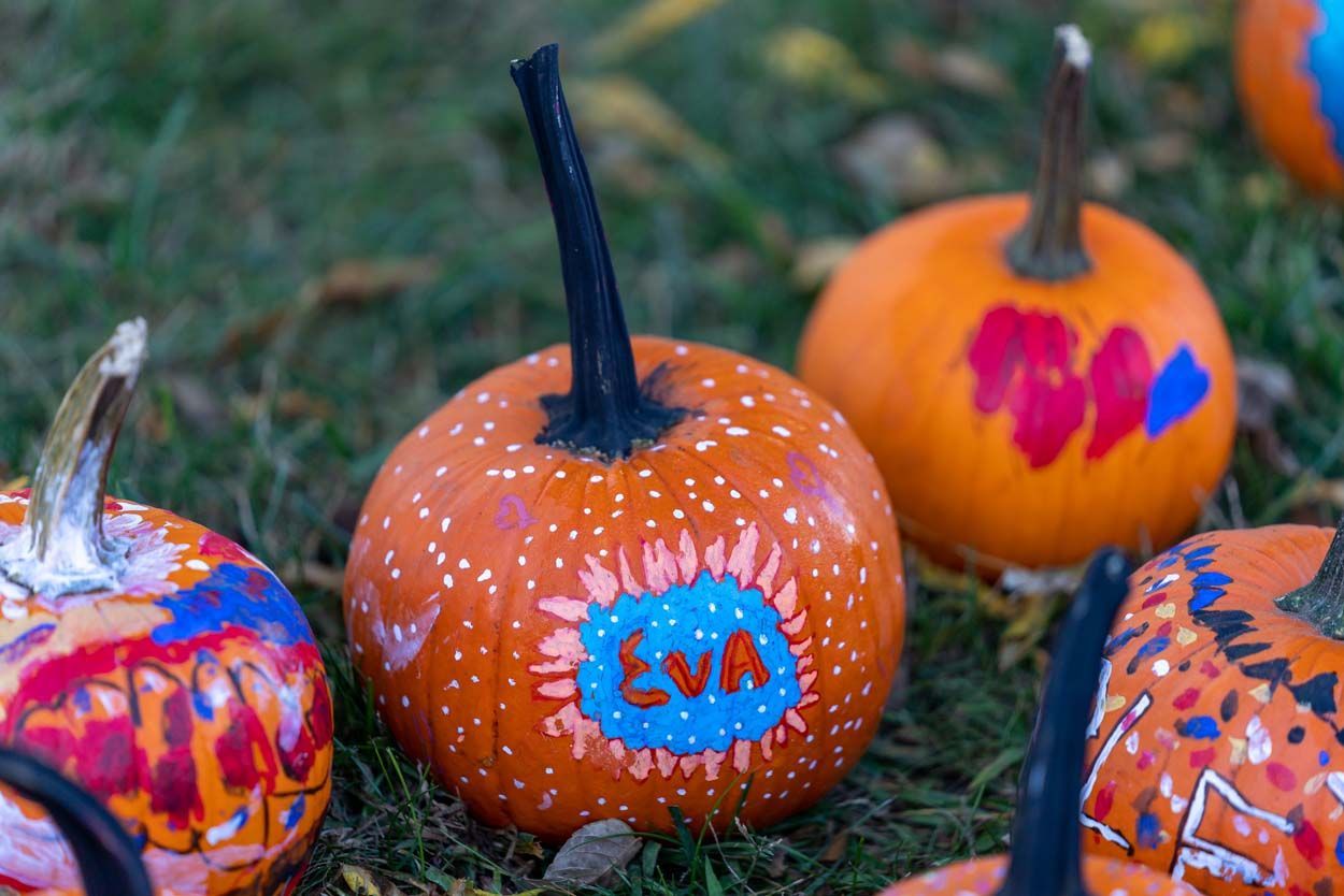 EVA pumpkin design
