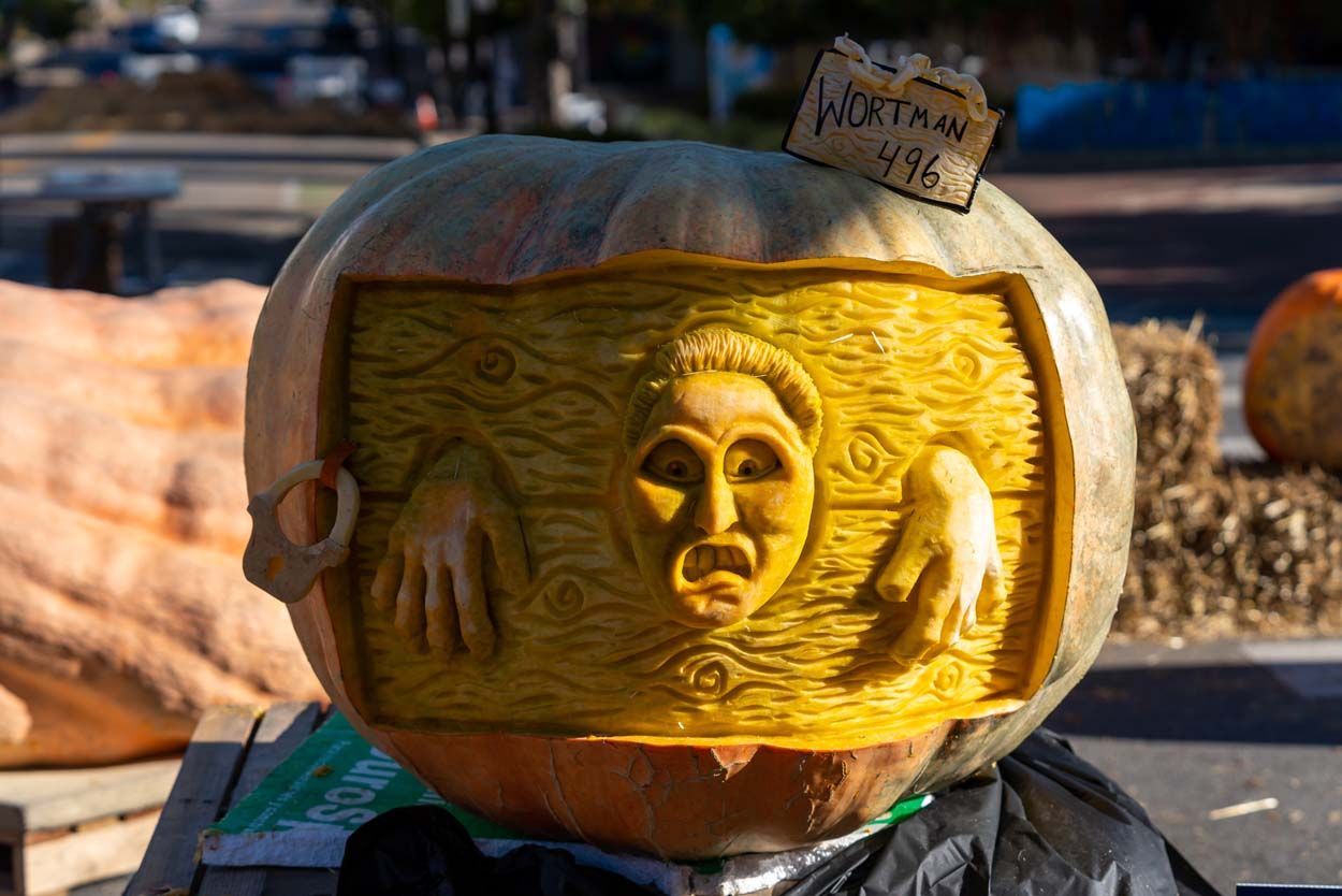 Worhtman pumpkin design