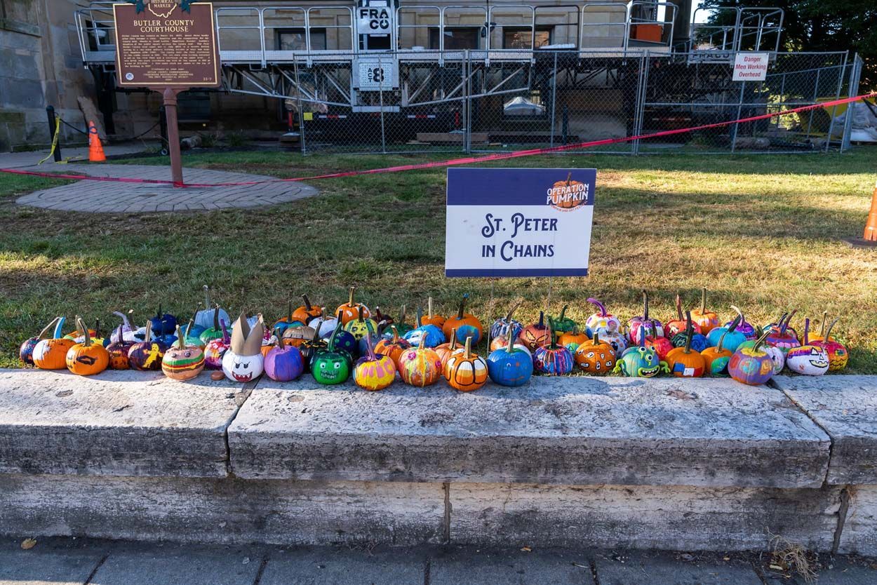 St. Peter in Chains pumpkin