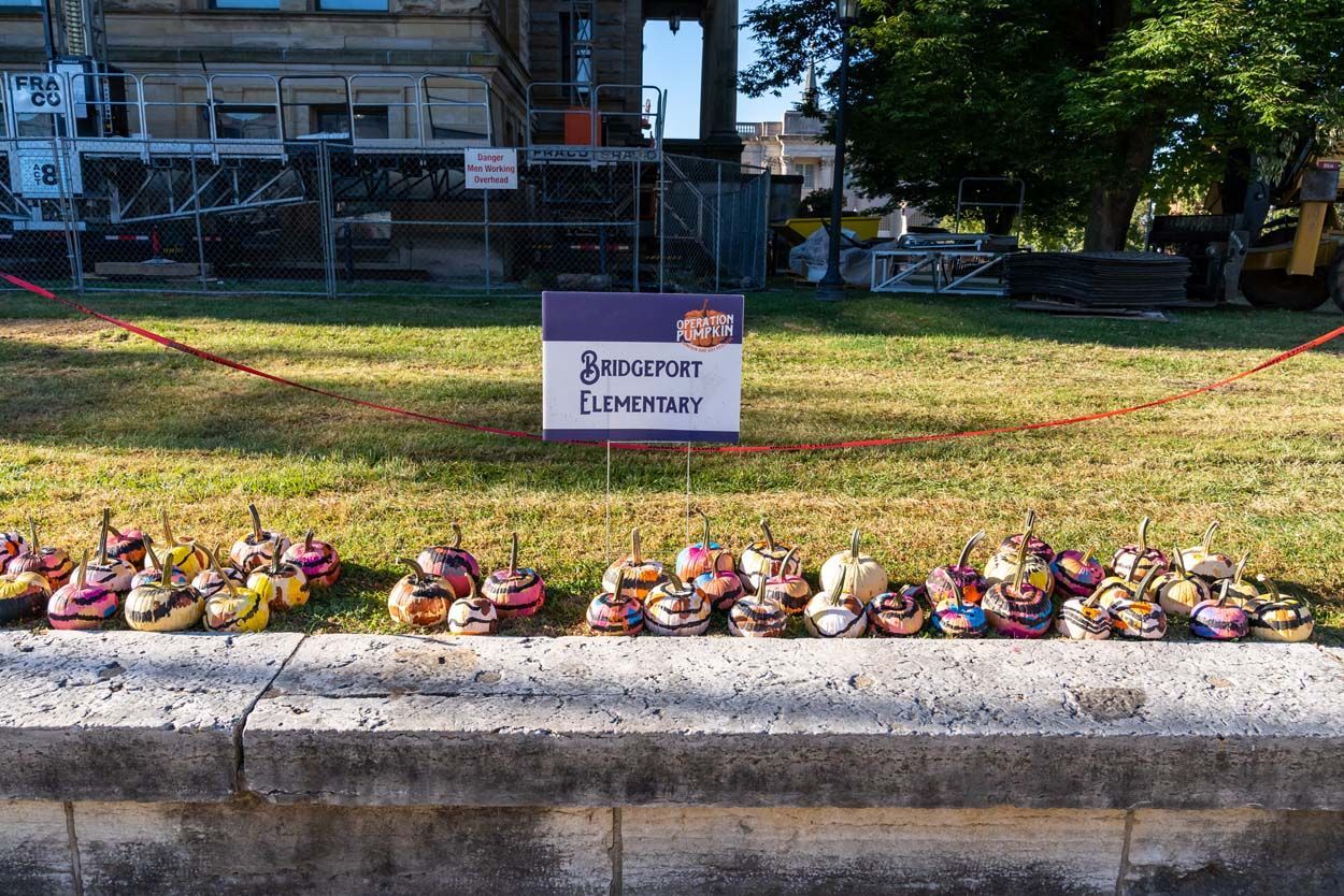 Bridgeport Elementary pumpkin