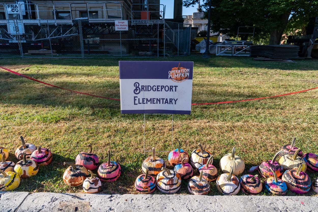 Bridgeport Elementary pumpkin