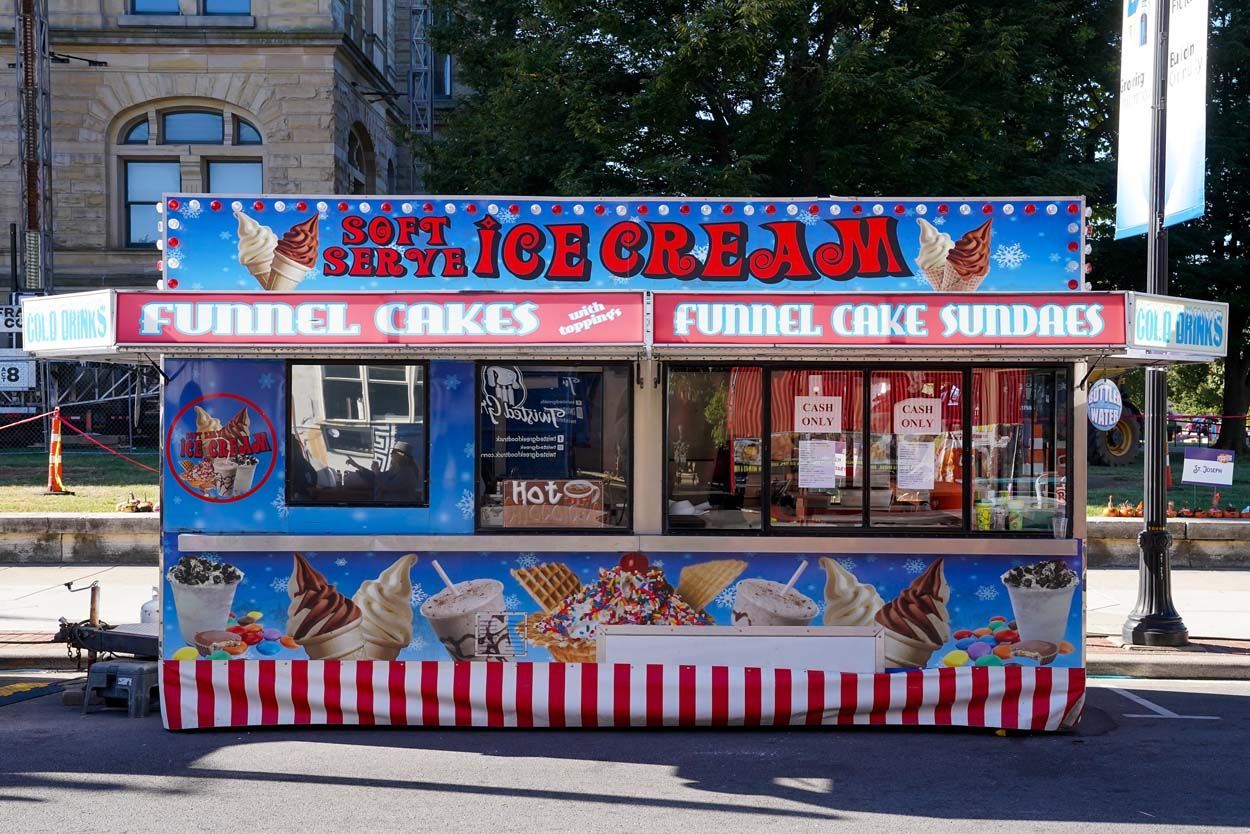 Soft Ice Cream food cart