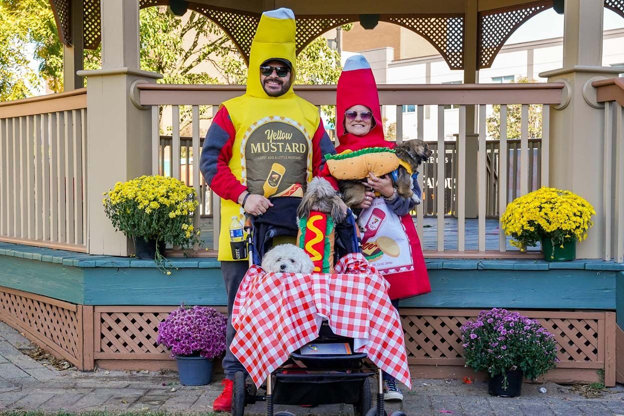 Catsup and mustard custome