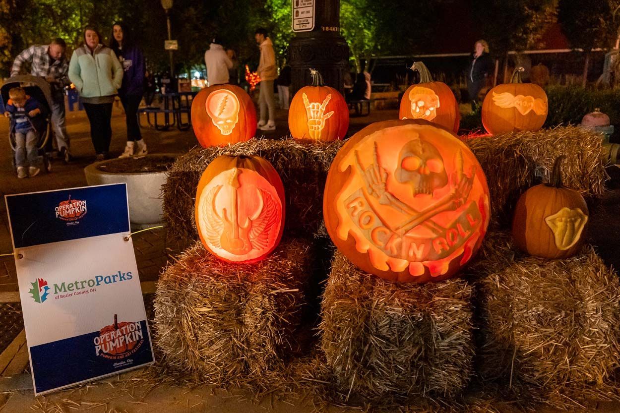 Metro Parks pumpkin design