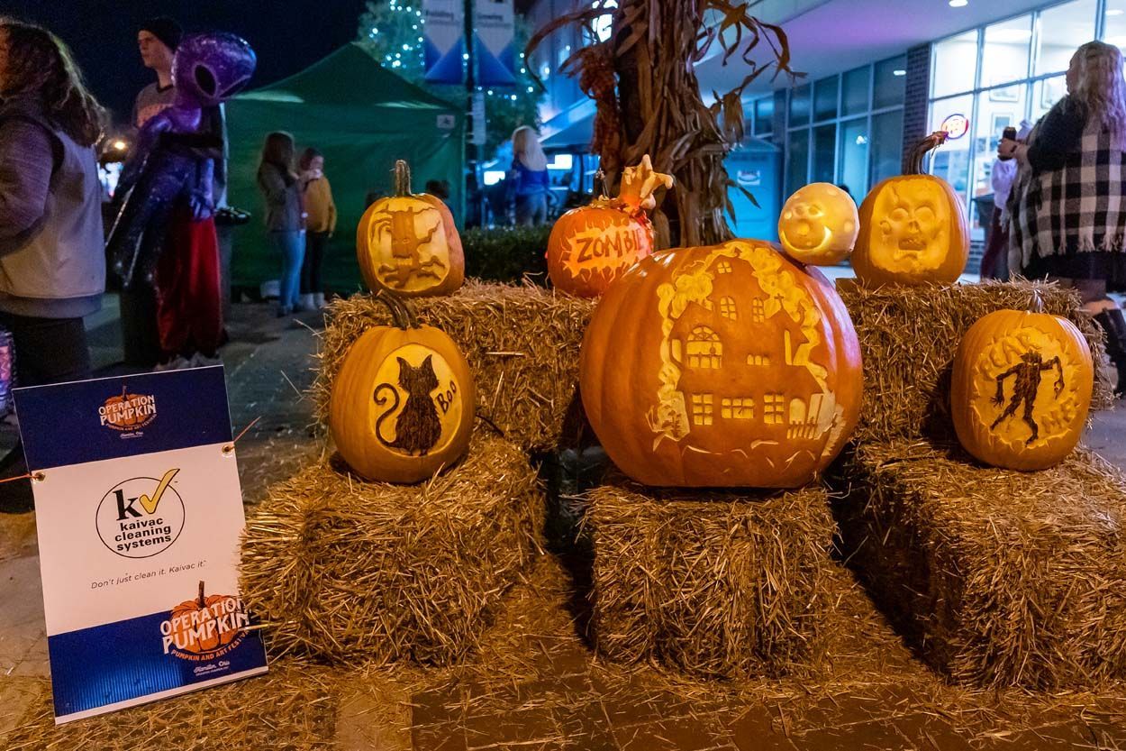 Kaivac Cleaning System pumpkin design