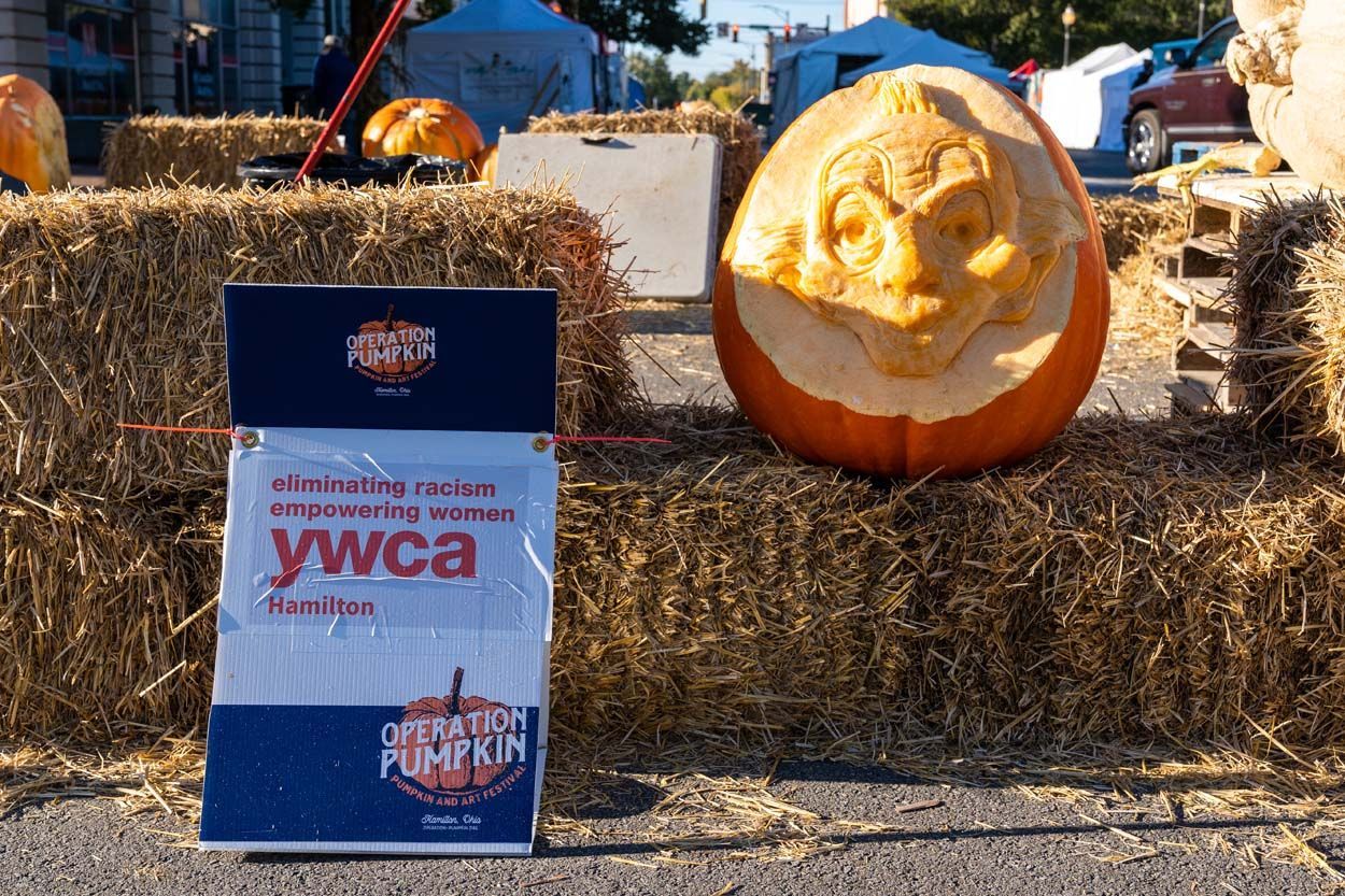 YWCA pumpkin design