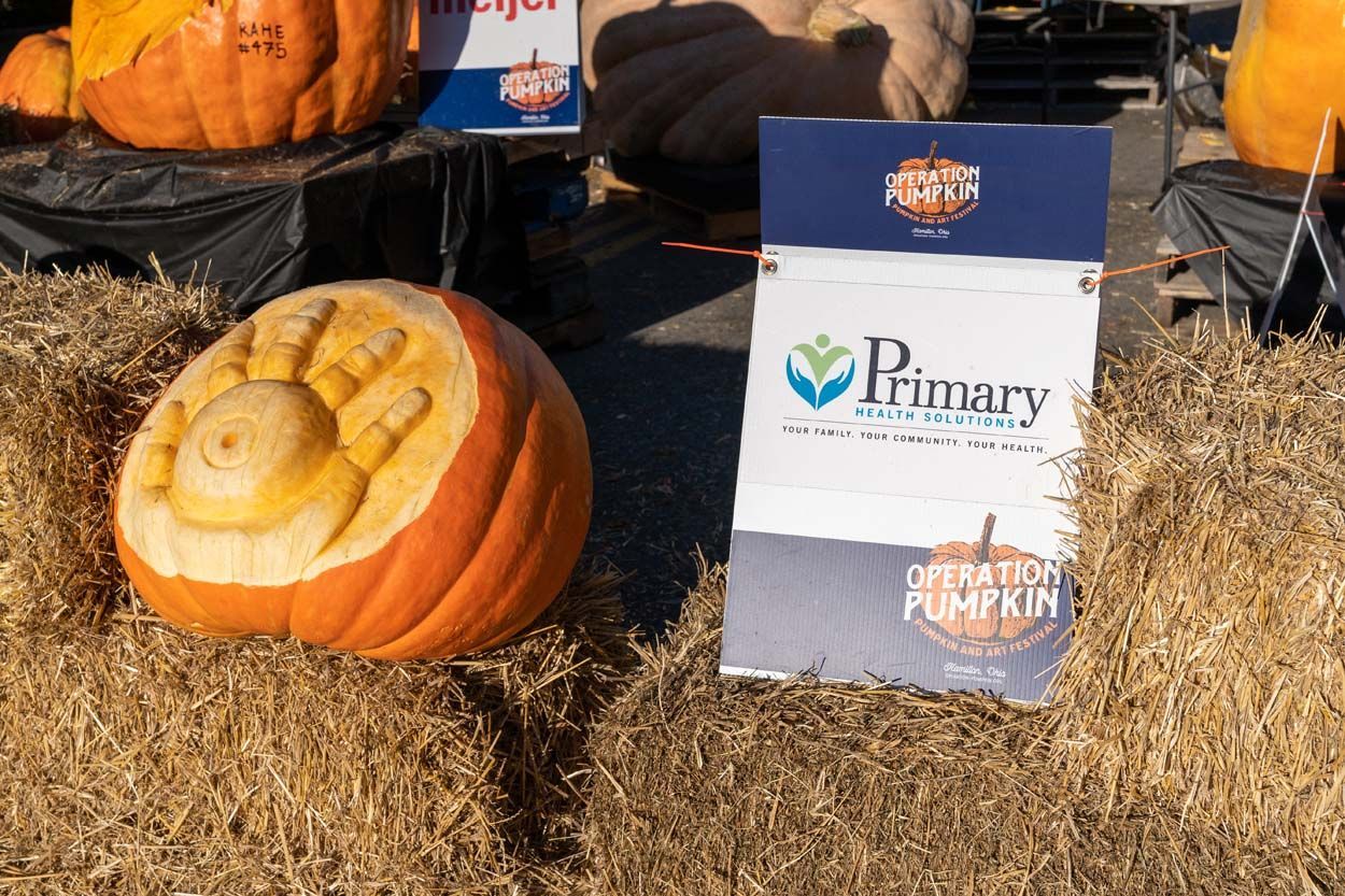Primary Health Solutions pumpkin design
