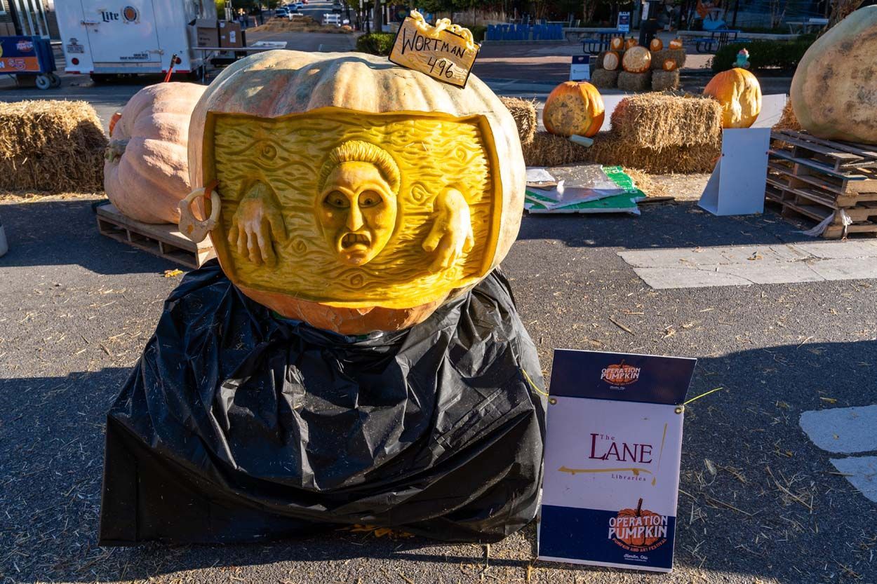 Lane pumpkin design