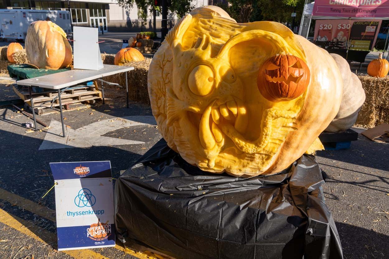 Thyssenkrupp pumpkin design