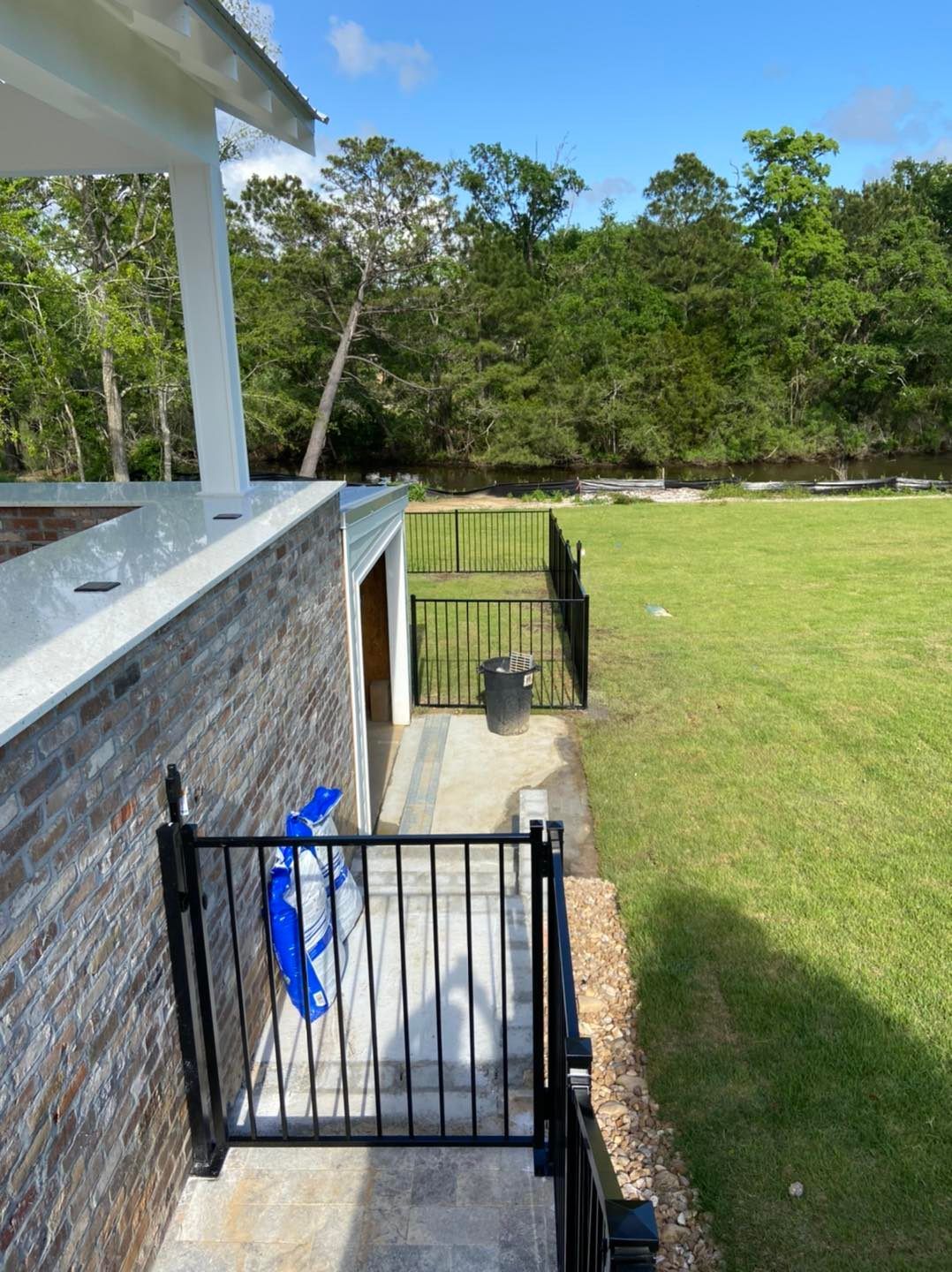 residential railing and gate
