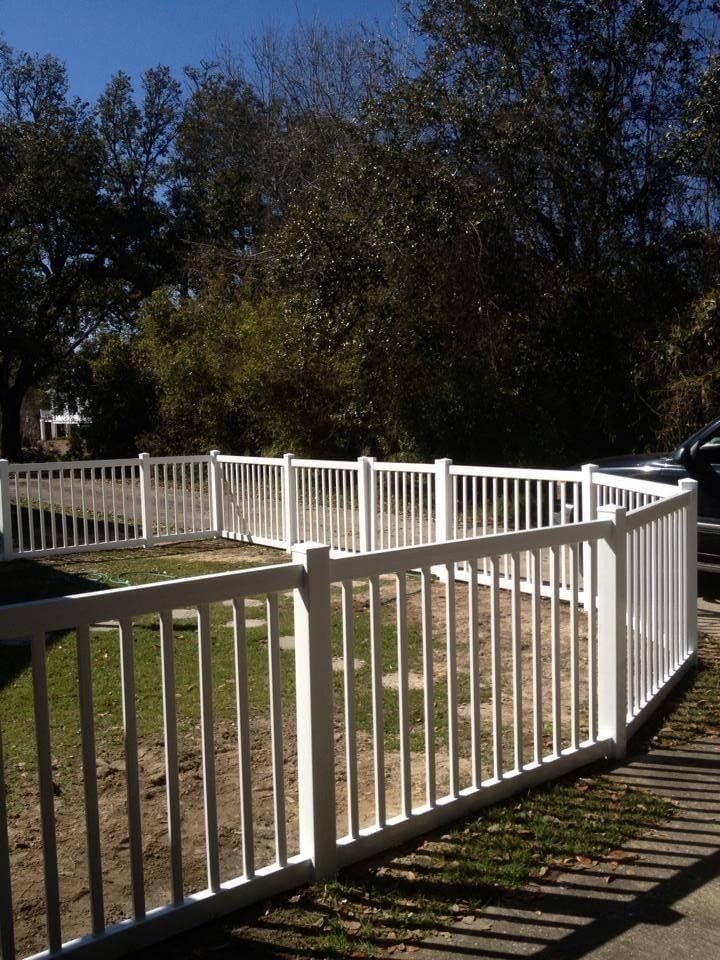 Vinyl fence