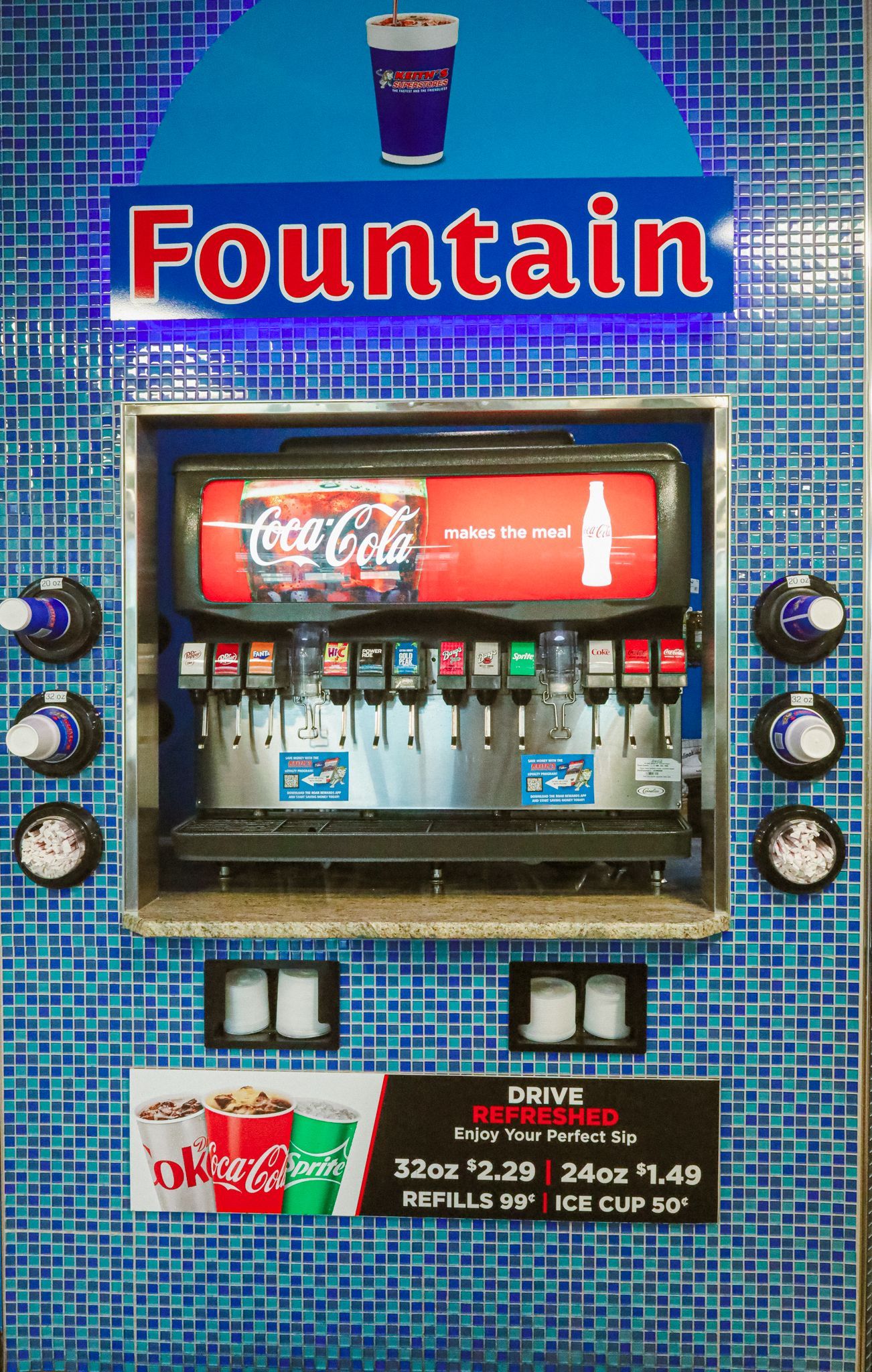 Beverage dispenser for frozen coffee