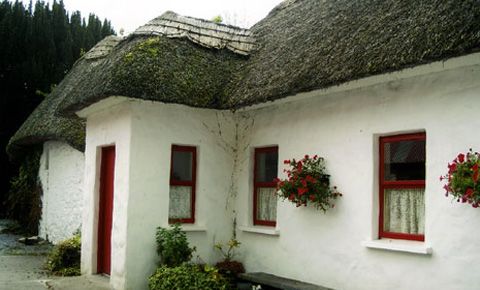 Typical Irish farmhouse