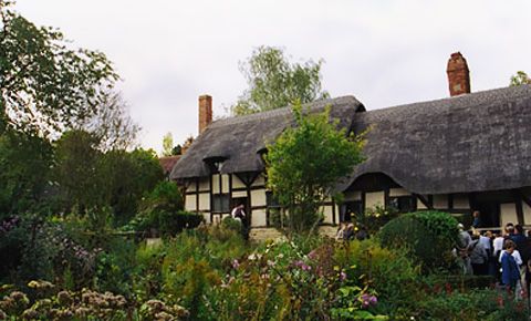 Anne Hathaway's cottage in Stratford on Avon
