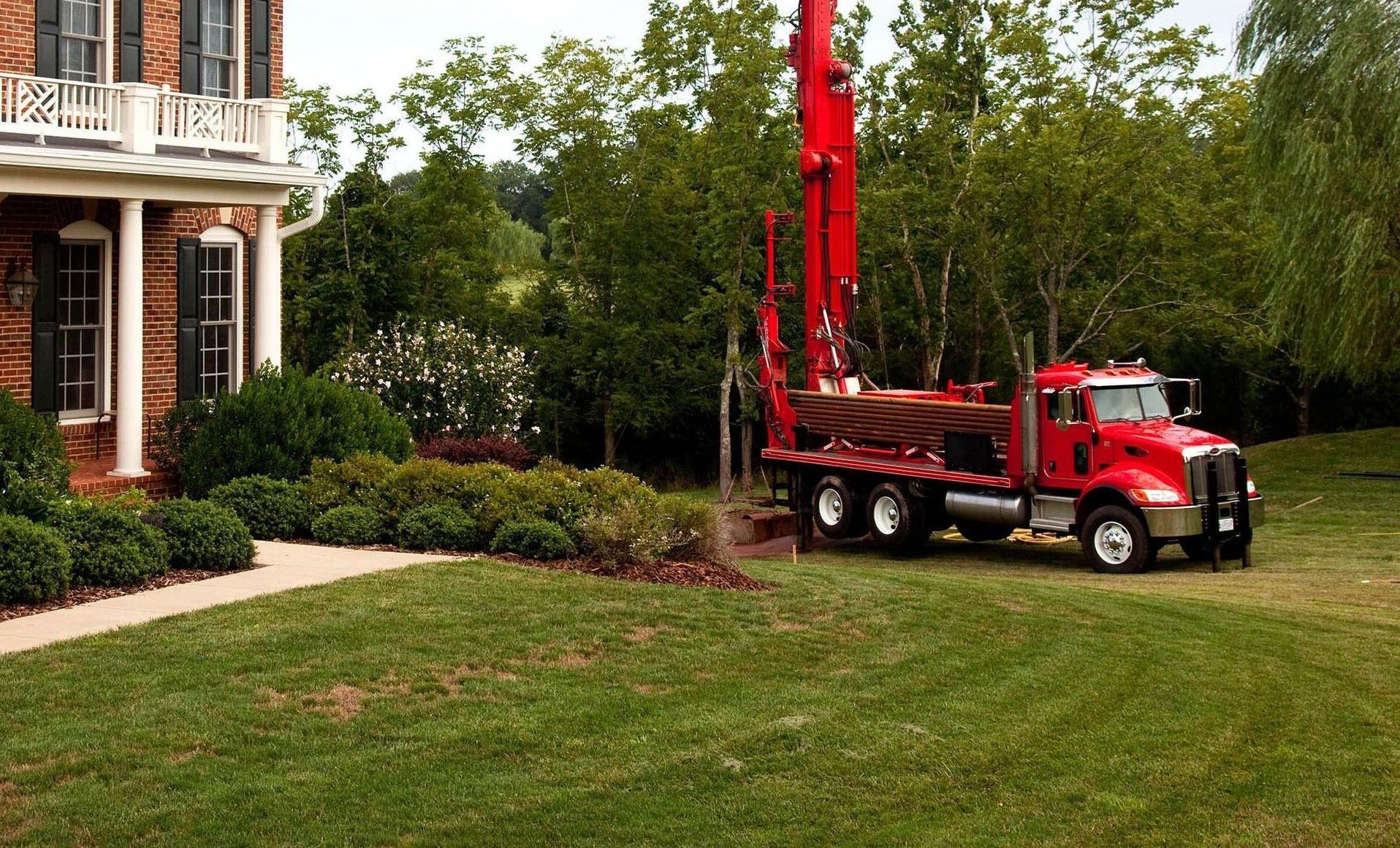 Blue Water Wells, Inc. truck