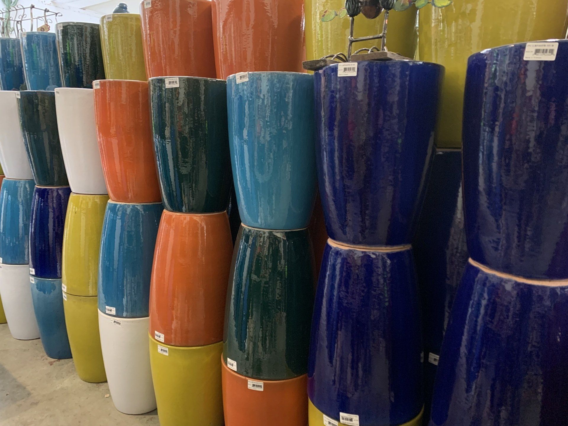 Colorful Pots