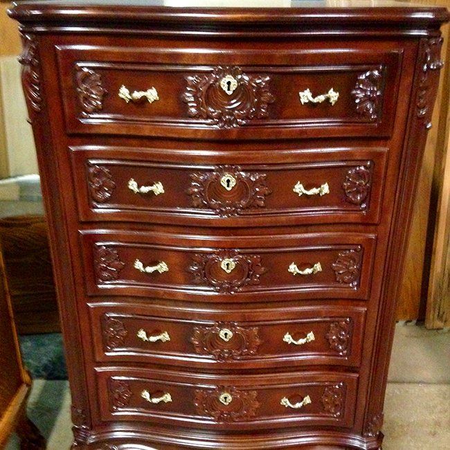 Furniture repair and restoration work