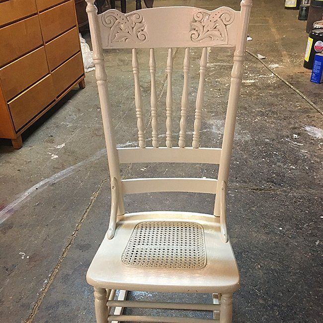 Furniture repair and restoration work