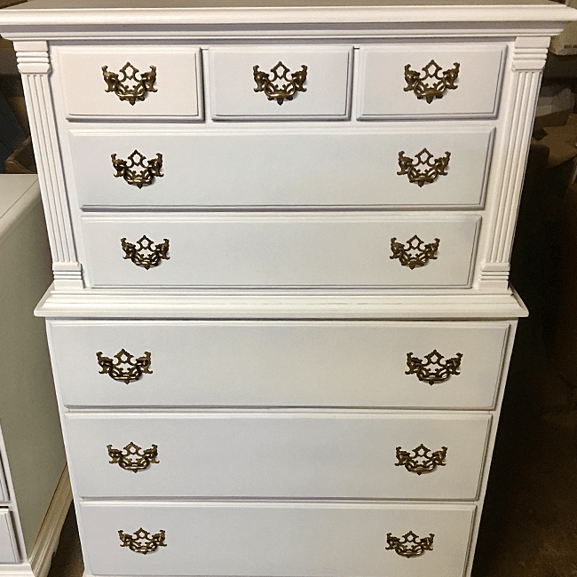 Furniture repair and restoration work