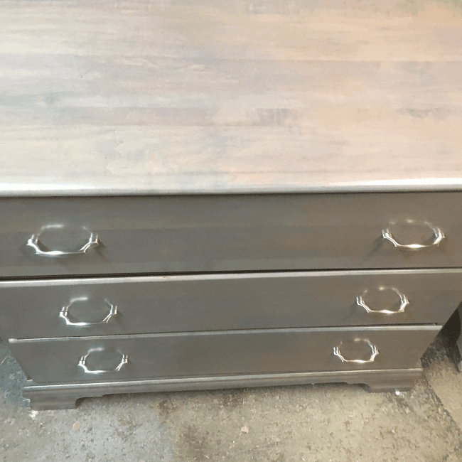 Furniture repair and restoration work