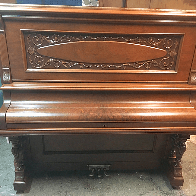 Furniture repair and restoration work