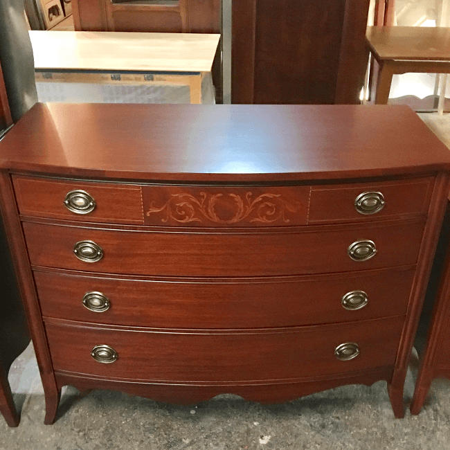 Furniture repair and restoration work