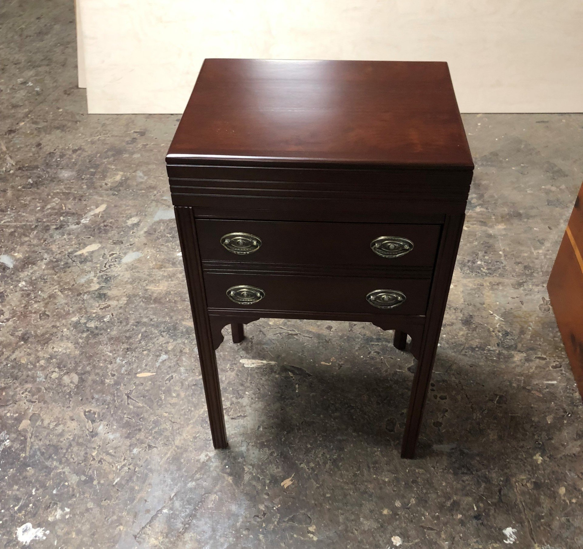 Wooden cabinet restoration