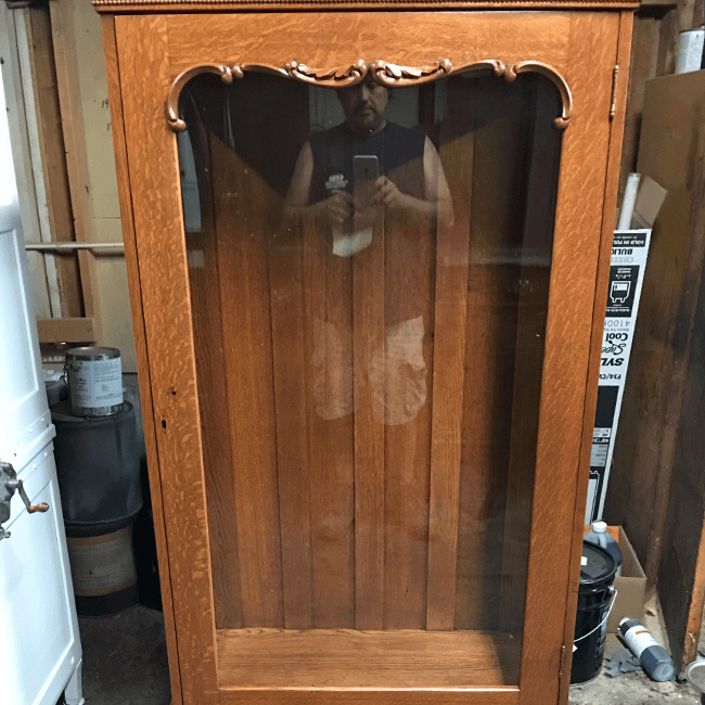 Furniture repair and restoration work