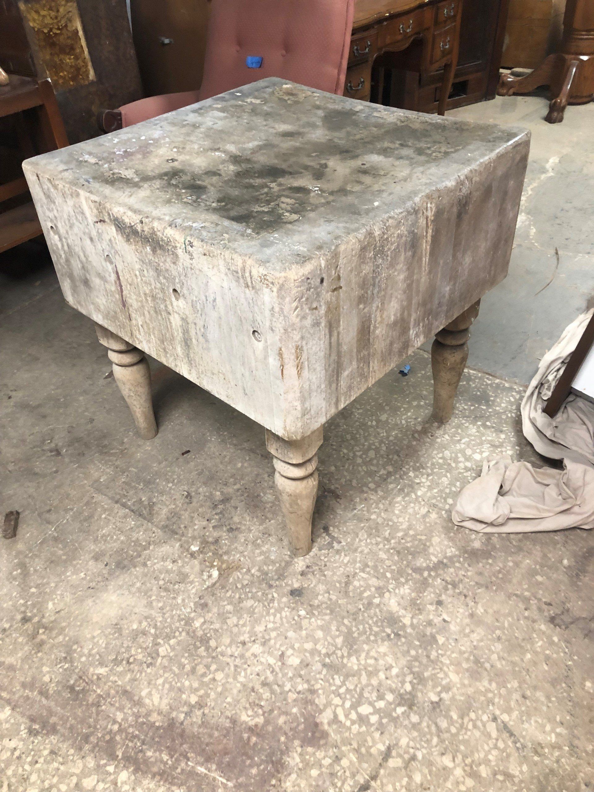 Wooden cabinet restoration