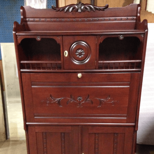 Furniture repair and restoration work