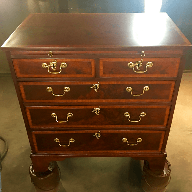 Furniture repair and restoration work