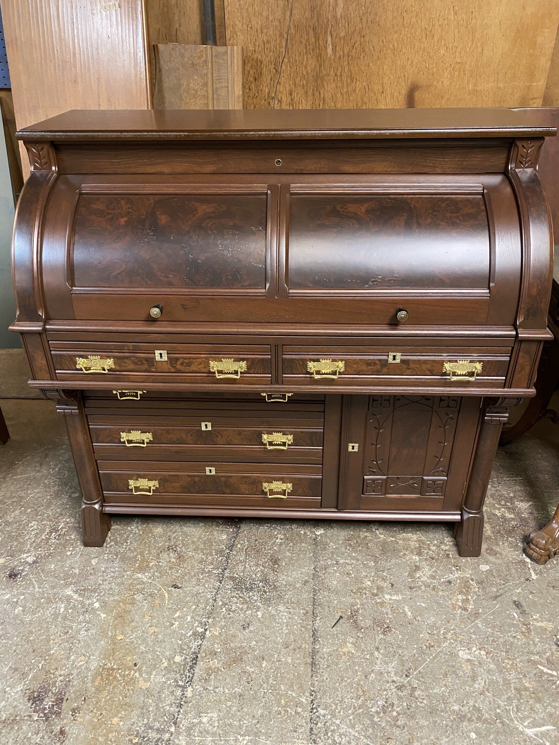 Wooden furniture piece