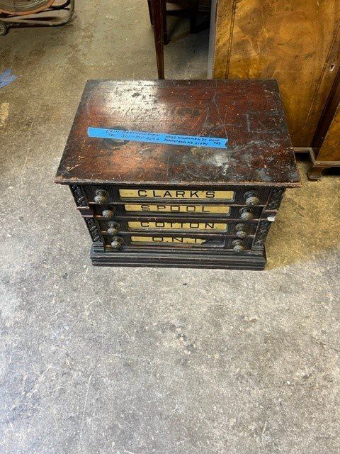 Old drawer table before
