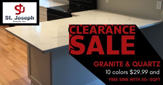 Granite and quartz sale