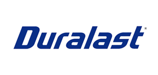 Duralast logo in blue on a white background.