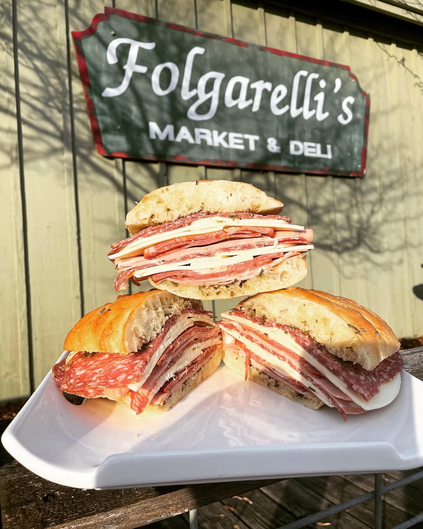 Cheese and Salami Sandwich