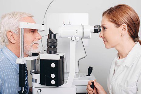 Eye tests for glaucoma and cataracts