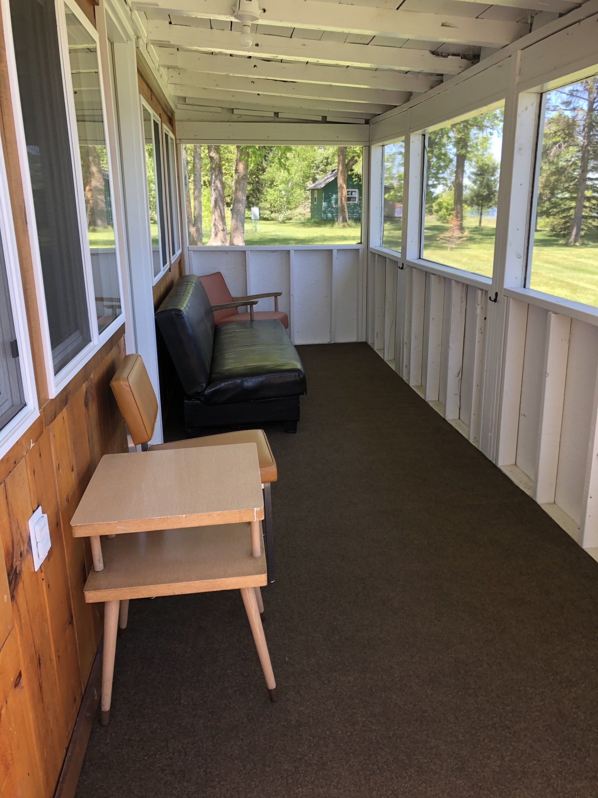 Lodge cabin amenities