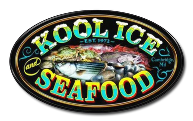 KOOL Ice & Seafood Co Logo