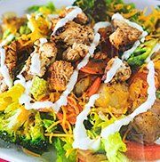 Grilled chicken salad