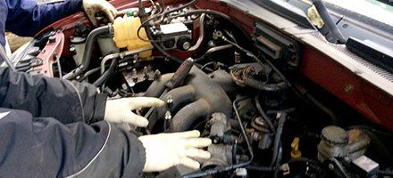 Vehicle engine repair