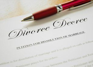 Divorce Decree paper