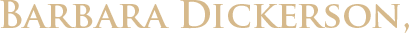 Barbara Dickerson, Attorney at Law - Logo
