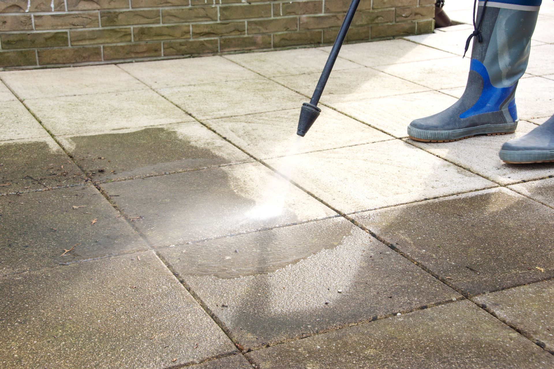 power washing
