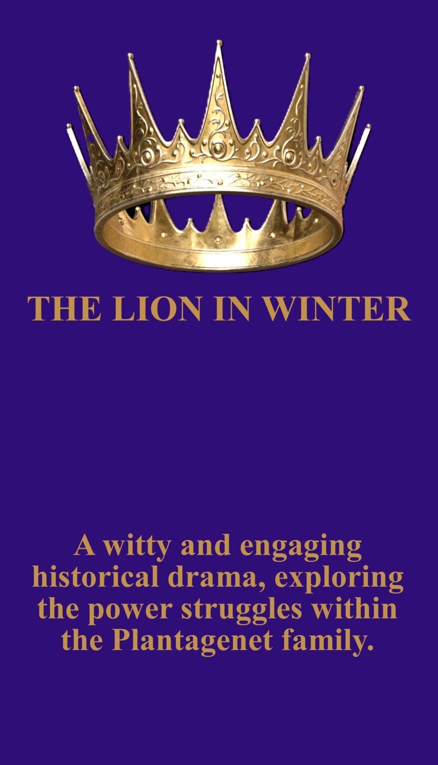 The cover of the book the lion in winter