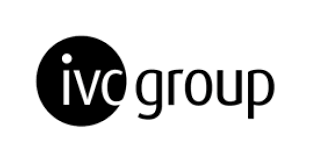 The IVC Group logo, featuring the lowercase text 
